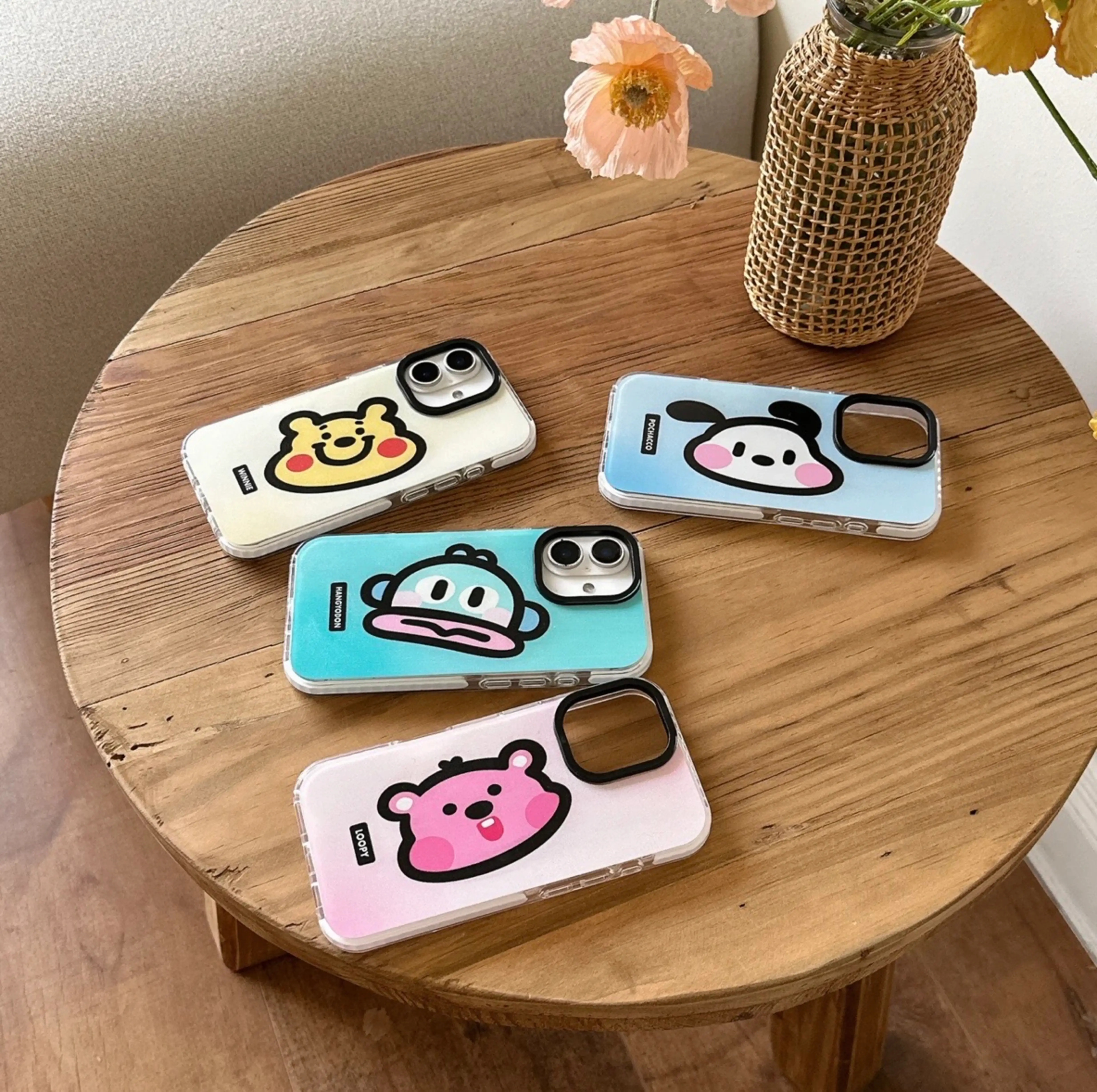 Cartoon Design Impact Proof Designer Silicon Case for iPhone