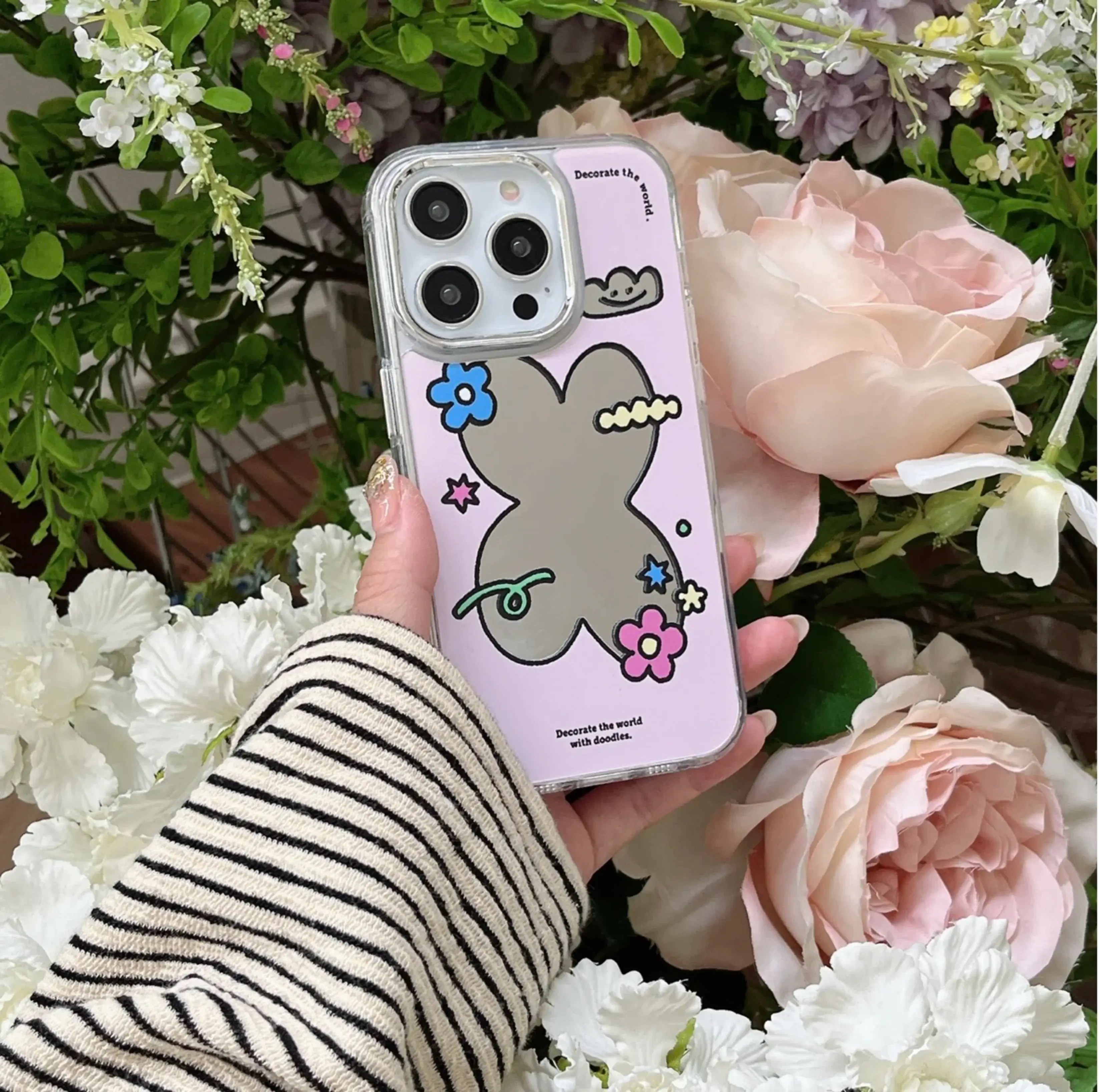 Doodle it Out Designer Mirror Case For iPhone